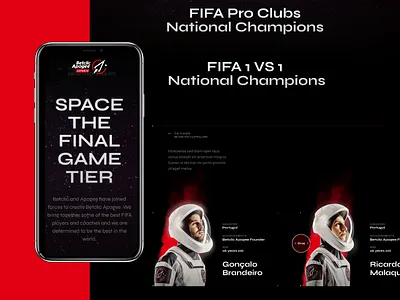 Betclic Apogee Esports apogee betclic clean dark design duall esports fifa portugal space ui web
