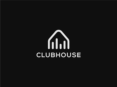 Clubhouse - Logo Concept brand identity branding clubhouse clubhouse audio graphic design logo logo design logo designer logo type logos typography