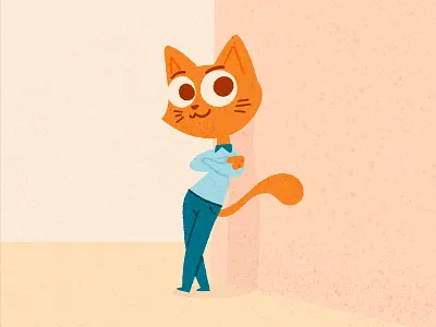 cat concept 😸 cartoon illustration cat character character design digital illustration flat illustration illustration vector vector art vector illustration