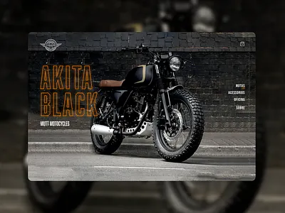 Motorbike shop bike bikers bikes branding design garage hop man management mencave menwebsite mortorbike punk shop sports typography ui ux vector website