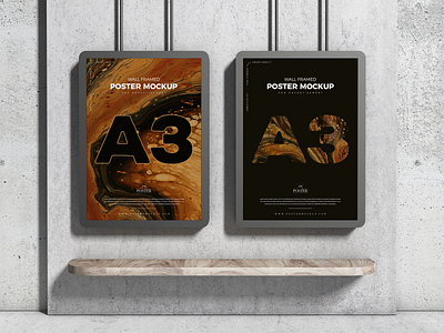 A3 Wall Framed Poster Mockup Free branding download font frame free free mockup freebie identity logo mock up mockup mockup free mockup psd mockups poster mockup poster mockup free print psd stationery template