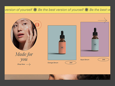 Oneself Website animation brand identity branding interaction design logo shop ui ui animation ui design ux web web design website