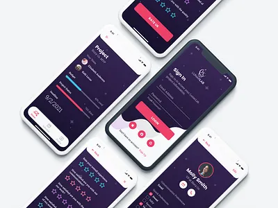 Mission Control app app design design mobile app ui ux uxdesign