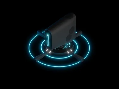 3d modeling practice - Alienware PC tower 3d 3d modeling alienware blender3d computer design hard surface modeling modeling pc