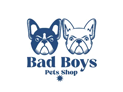 BAD BOYS art diseño de logo diseño plano ilustración logo logo logodesign design logodesign design brand logotipo tipografía