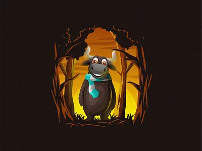 Bull bear brand branding character design icon illustration logo typography ui ux vector