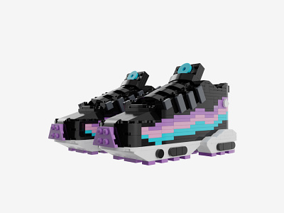 Bricks Kicks Air Max 95 "Have a Nike Day" Collectible Kit 3d air max art collectible design model nike toys