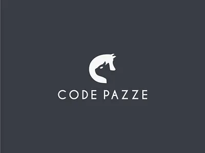 Code Pazze logo design for a blog about cats and dogs