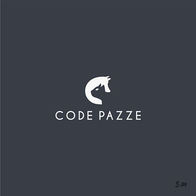 Code Pazze logo design for a blog about cats and dogs