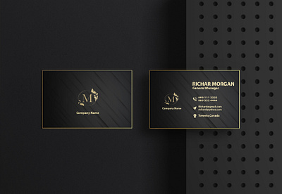 Professional Business Card branding business card design minimal typography visitingcard