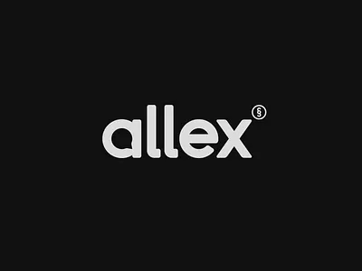 Allex - wordmark animation animation animation 2d brand identity branding branding design logo logo and branding logo animation logo design logodesign logotype type type design typographic typography vector