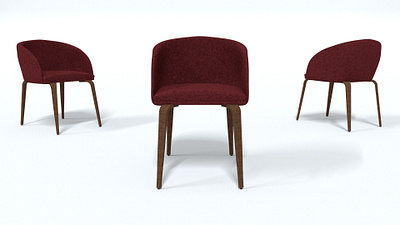 cusion chair 1 3dmodeing autodeskmaya