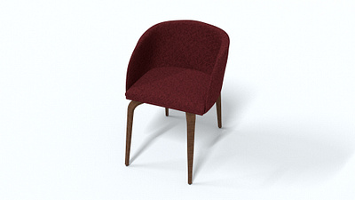 cusion chair autodeskmaya branding