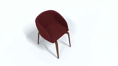 cusion chair autodeskmaya branding