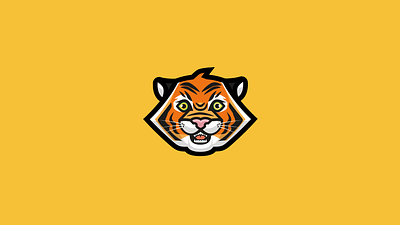 Tiger animal brand cute cute illustration design icon illustration illustrator jungle logo roar vector vector art