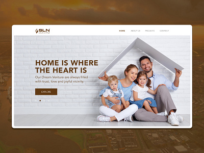 SLN Ventures constructions design farmland graphic landscapes realestate ui web design uidesign uiux ventures visual art webdesign website website concept website design websites