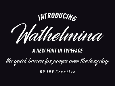Wathelmina branding calligraphy calligraphy font calligraphy logo cartoon character creativemarket font calligraphy font design font family font script illustration logo ui valentine vintage