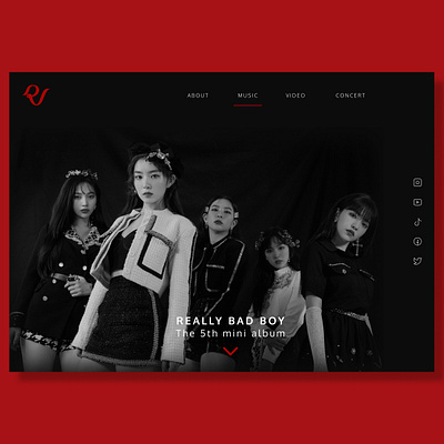 Landing Page challenge dailyui figma figmadesign landingpage red velvet