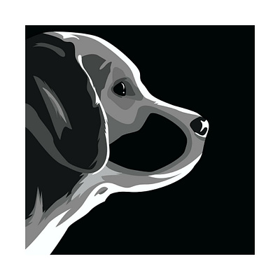 Labrador puppy vector black blue purple gray white black white logo box dot design dogs font black white space design grey black white sales 3d icon logo sales glass 3d message illustration logo ui vector art vector illustration