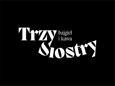 Trzy Siostry beagle branding cafe cafe branding coffee food identity logo typography