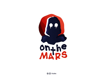 ontheMars adobe adobe illustrator alien art artist brand and identity branding creative ghost illustration illustration art logo logo design logos logotype mars minimalist planet typography vector