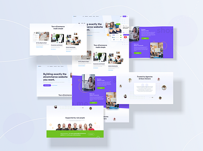 Business & Modern Look Landing Page Design