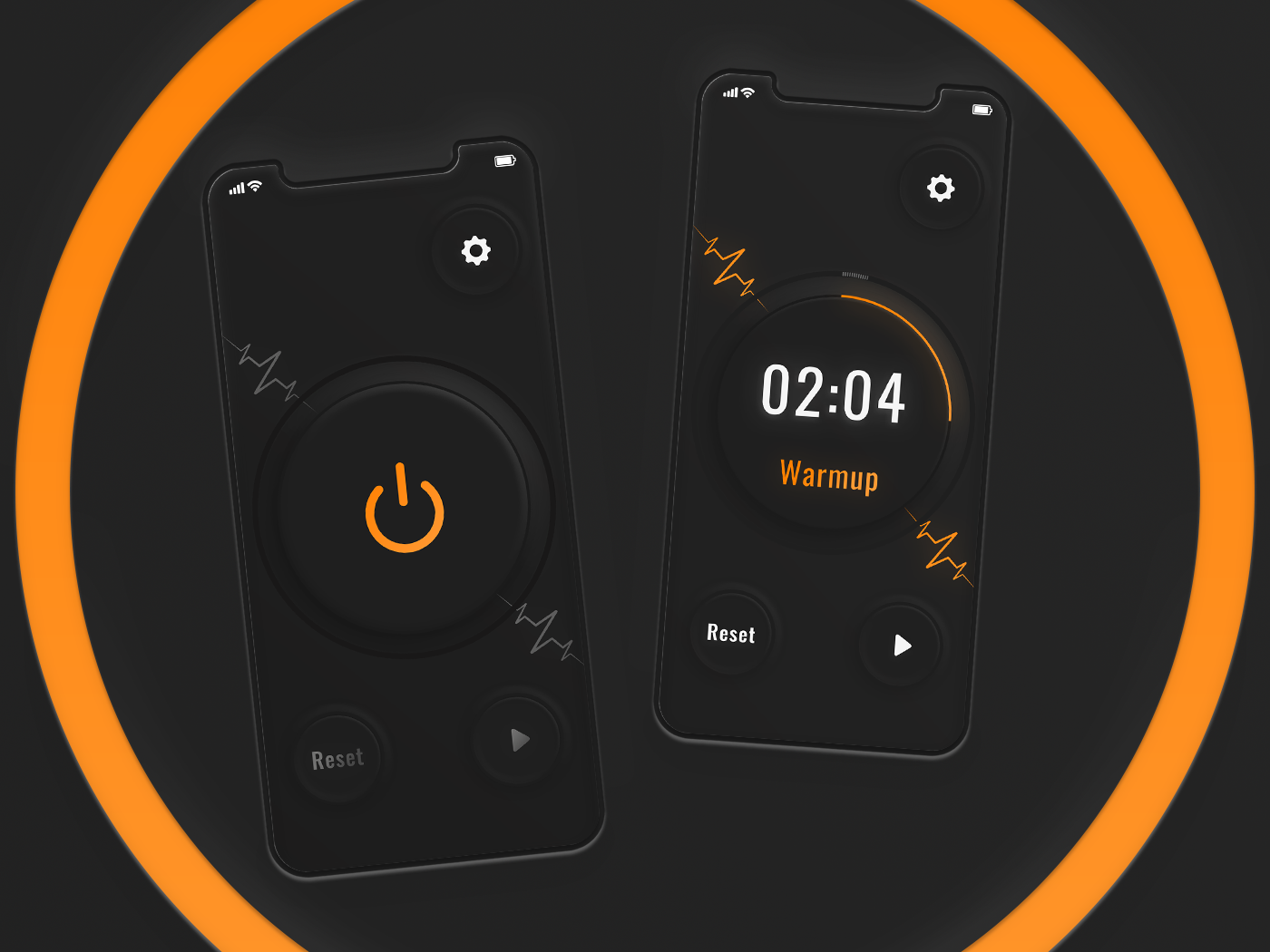 Example of Amazing fitness timer app 🏃🏻‍♂️⏱