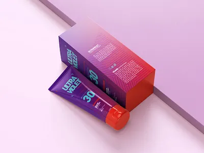 ULTRAVIOLET branding concept design packaging design sunscreen violet