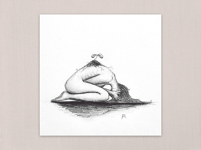 Hope analog drawing illustration sketch