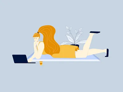 Student character illustration characterdesign design digital illustration digitalart drawing education illustration illustration art illustration design illustration for web learning app studying ui ux web webillustration work