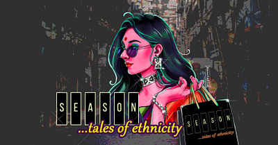 season commission digital illustration illustraion photoshop