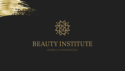 Beauty Institute Izabella Wiśniewska beauty industry beauty logo branding logo logo design logotype vector visual identity