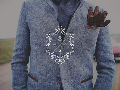 Stylesbrough clothing crest icon luxury