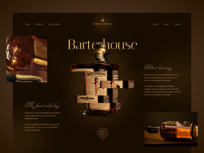 Whiskey Distillery Reimagined Website concept dark designideas designprocess distillery distillerywebsite drinkwebsite landing landingpage orphanbarrel ui webconcept webservices website website concept website design websitedesigner websites whiskey whiskeydesign