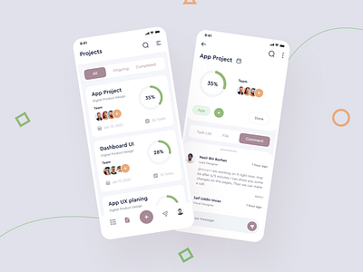 Task management app UX UI design app app design interface mobile app mobile app design new app project project management app design project managment task management task management app trendy design ui ui design ui trend ux ux ui ux design uxdesign