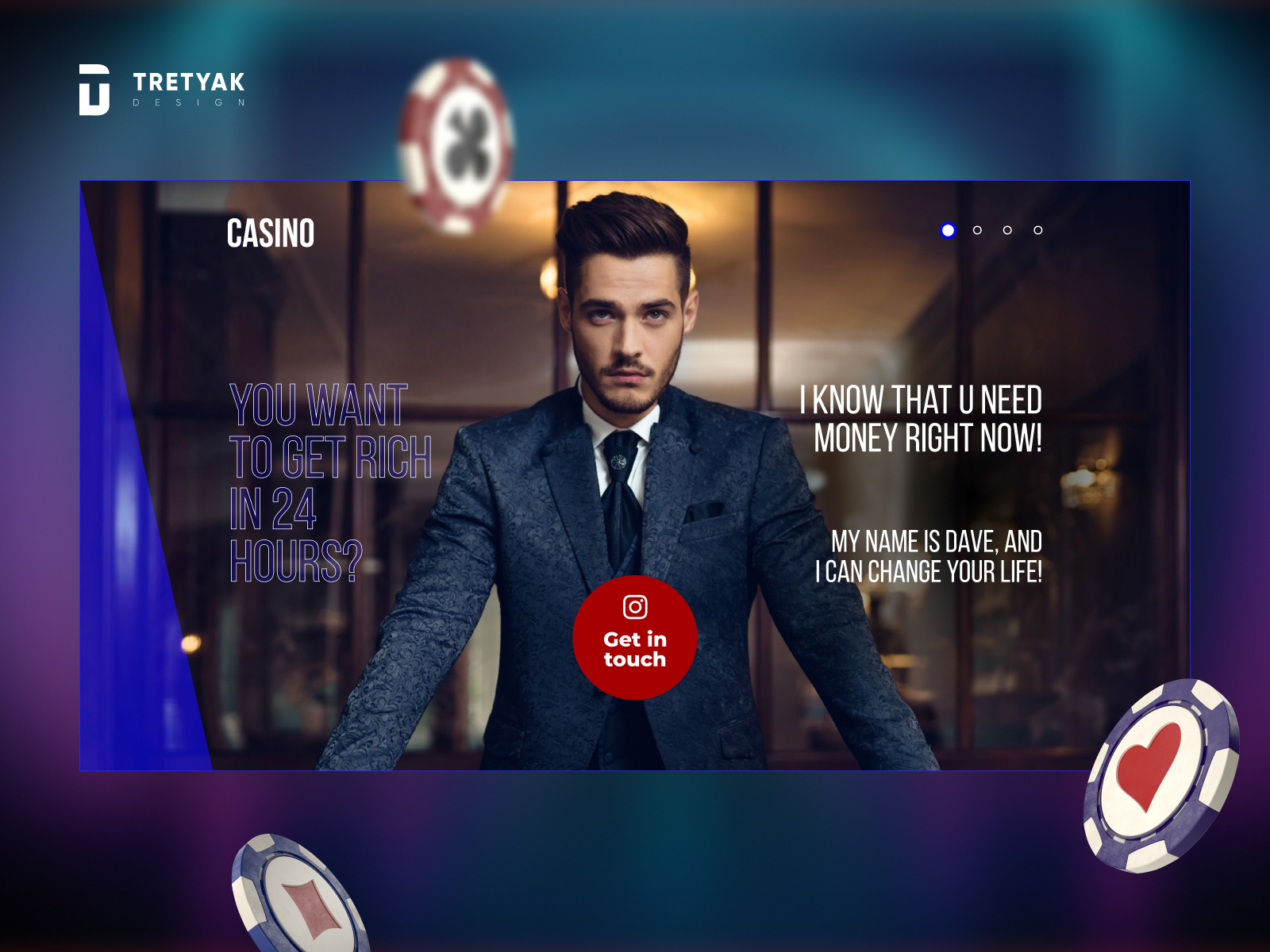 Example of 🚨↘️ Website Concept Design