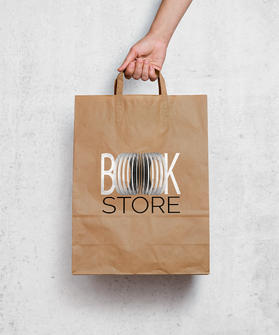 Book Store Logo book branding logo typography