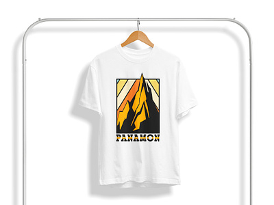 Men's Mountain Design Tee Shirts  Camisetas criativas, Camisetas