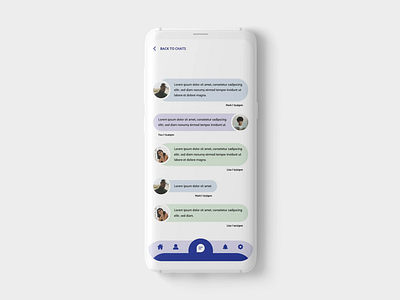 Chat App Animation adobexd animation app app design chat creative design freelance freelance designer mobile photoshop project ui ui design ui designer ux ux design ux designer