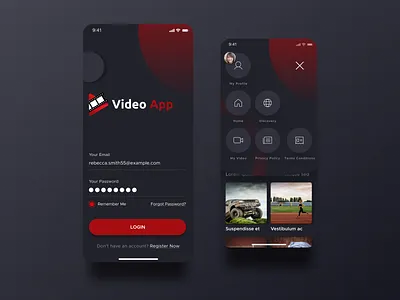 OTT Media Service amazonprime chromecast clean ui content drama entertainment hulu landing listing minimalist mininal netflix sci fi streaming app tv app tv series tv show video voice assistant