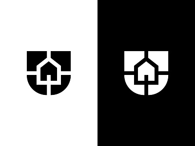 U Home logo for sale abstract architecture logo blackandwhite branding construction creative dailyui decor flat home icon identity illustration logo logoforsale mark monogram uiux