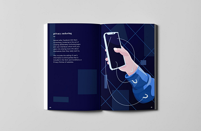 Dark Patterns Spread design graphic design illustration print ux