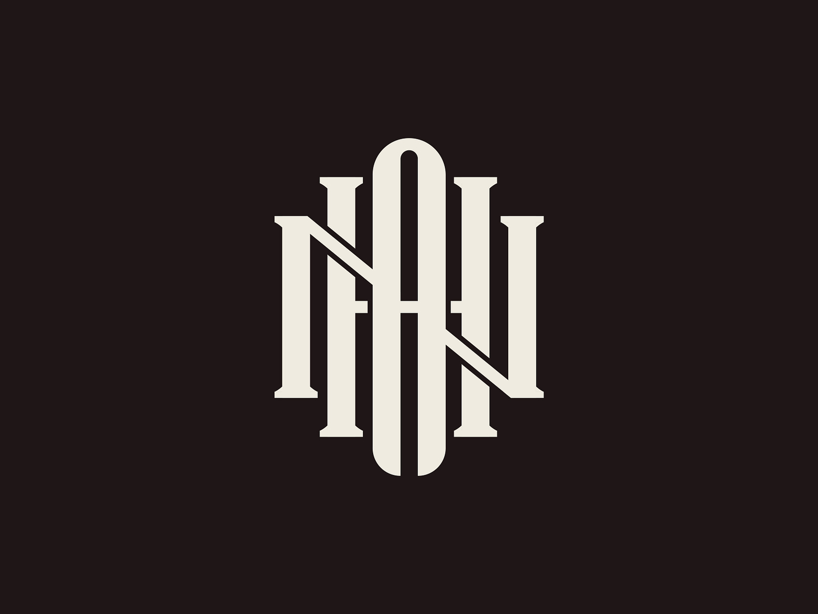 A H N - Letter logo design concept for streetwear by Md. Asif Zaman on ...