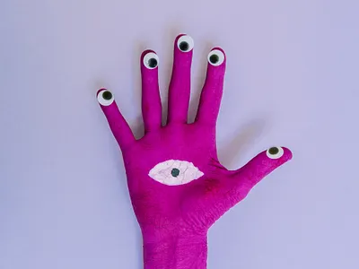 The Eyes art concept contemporary creative design hipster illustration photography product still life