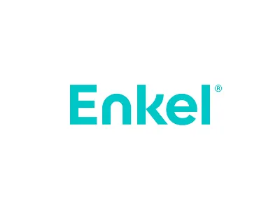 Enkel brand brand identity branding branding concept design digital graphic design identity identity design lettering logo logo design logotype typography visual identity wordmark