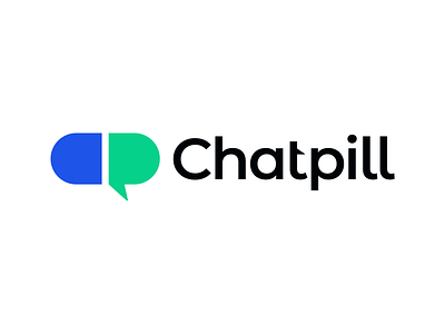 Chatpill branding blue bot brand branding branding design chatbot chatpill creative design green logo logo agency logo design logotype machine learning minimal minimalist logo mockups pattern