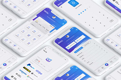 Payment / Finance App - UI Design finance application uidesign uiux user experience