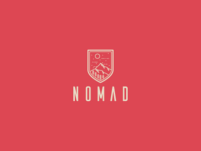 Nomad Logo branding design illustration logo minimal vector