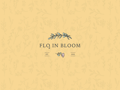 Florist Logo branding design illustration logo minimal vector