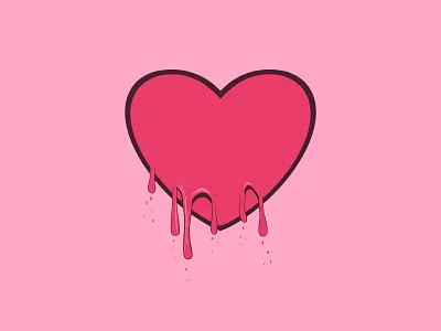 Heart for valentines artwork beautiful branding concept design cute design dribbbleweeklywarmup heart illustration illustrator logo love valentine valentines valentines day vector vector art vector illustration